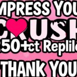 Impress Your Crush with 250+ Perfect Replies to “Thank You”