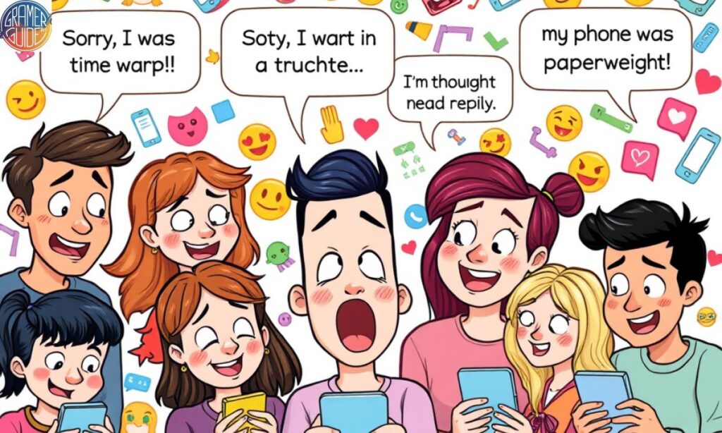 Funny Responses To Late Replies In Texting