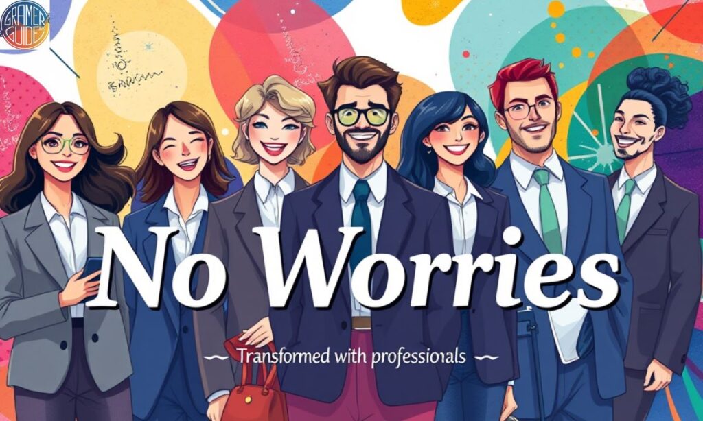 Transform “No Worries” with Professional Expressions
